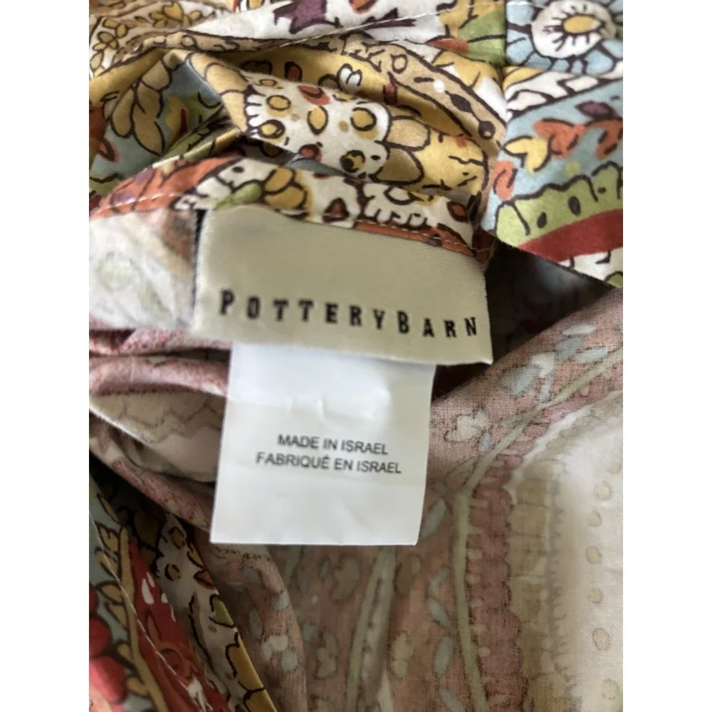 Pottery Barn HARPER‎ PAISLEY Full/Queen DUVET COVER